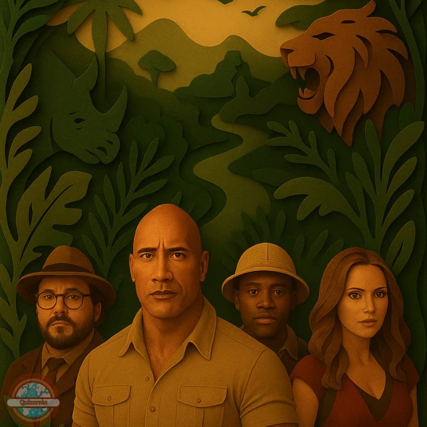 Quizz Jumanji Questions moyennes
