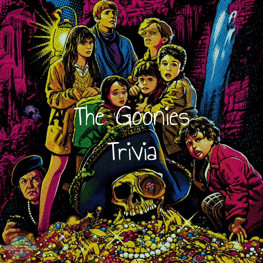 Quiz Les Goonies 🏴‍☠️ Suivez la carte au trésor à travers 60 questions !